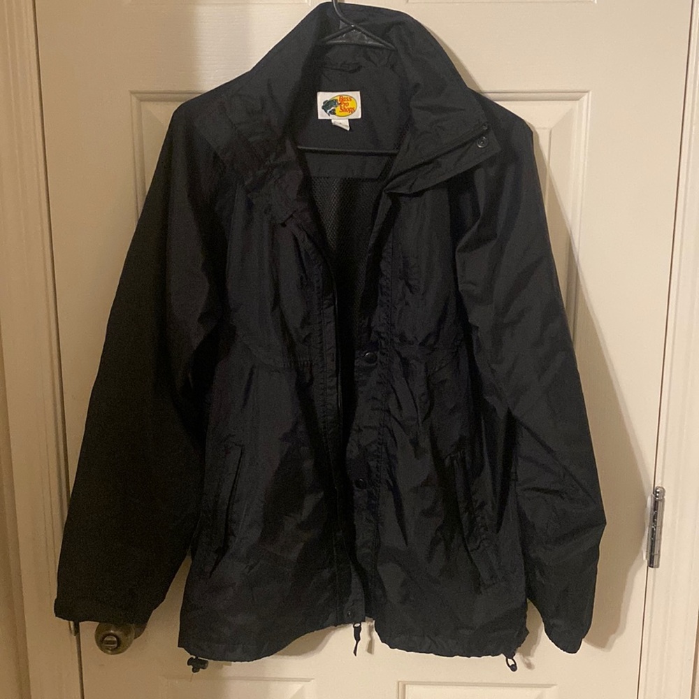 Bass Pro Rain/windbreaker Men’s Small Black